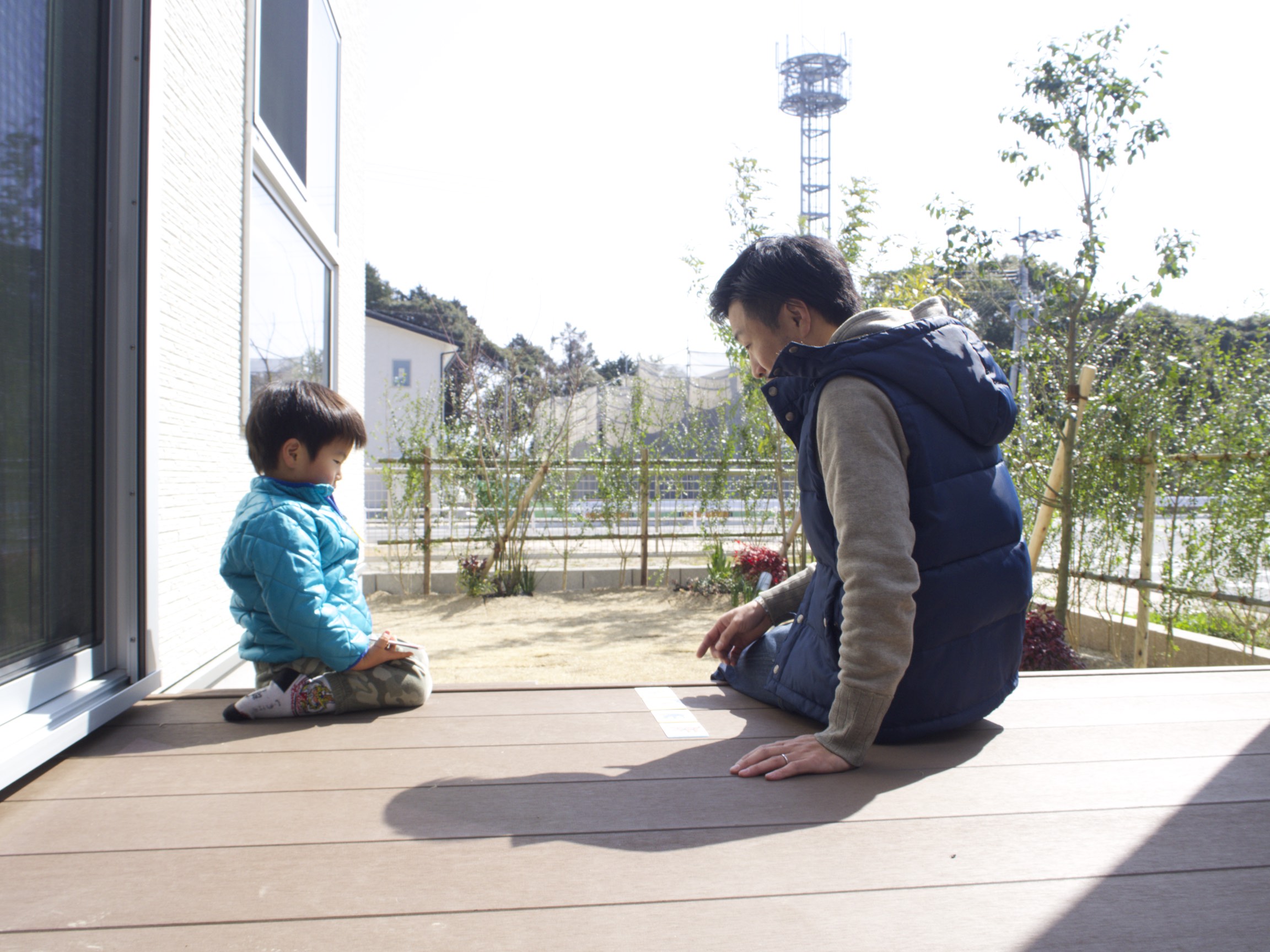 お引渡し前日。