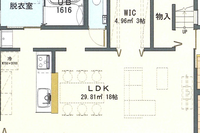 私のこだわりの間取り