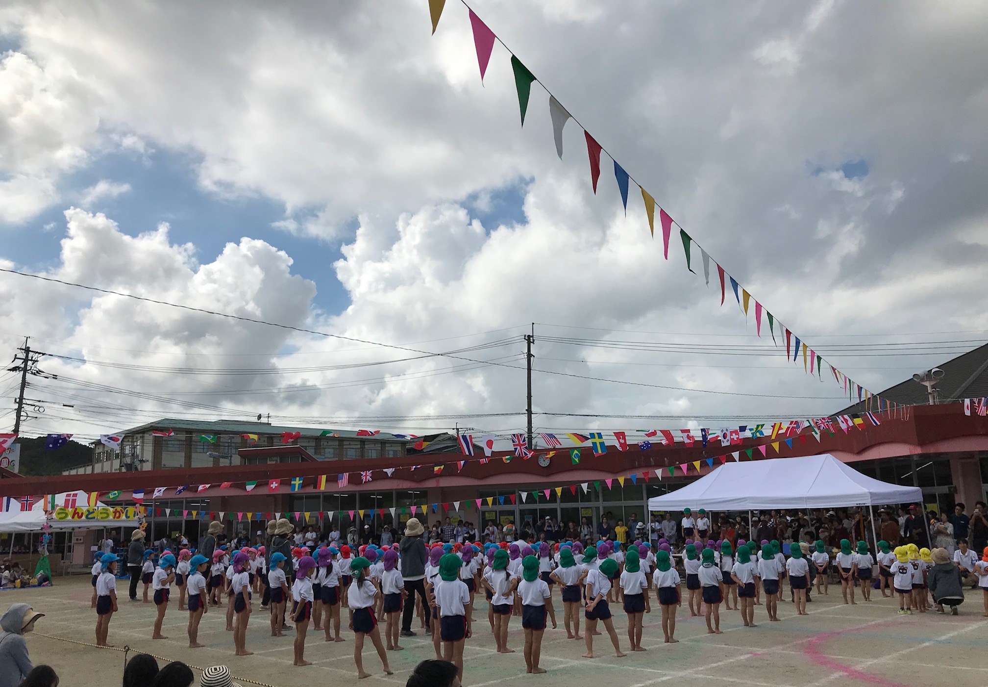 幼稚園組頑張りました