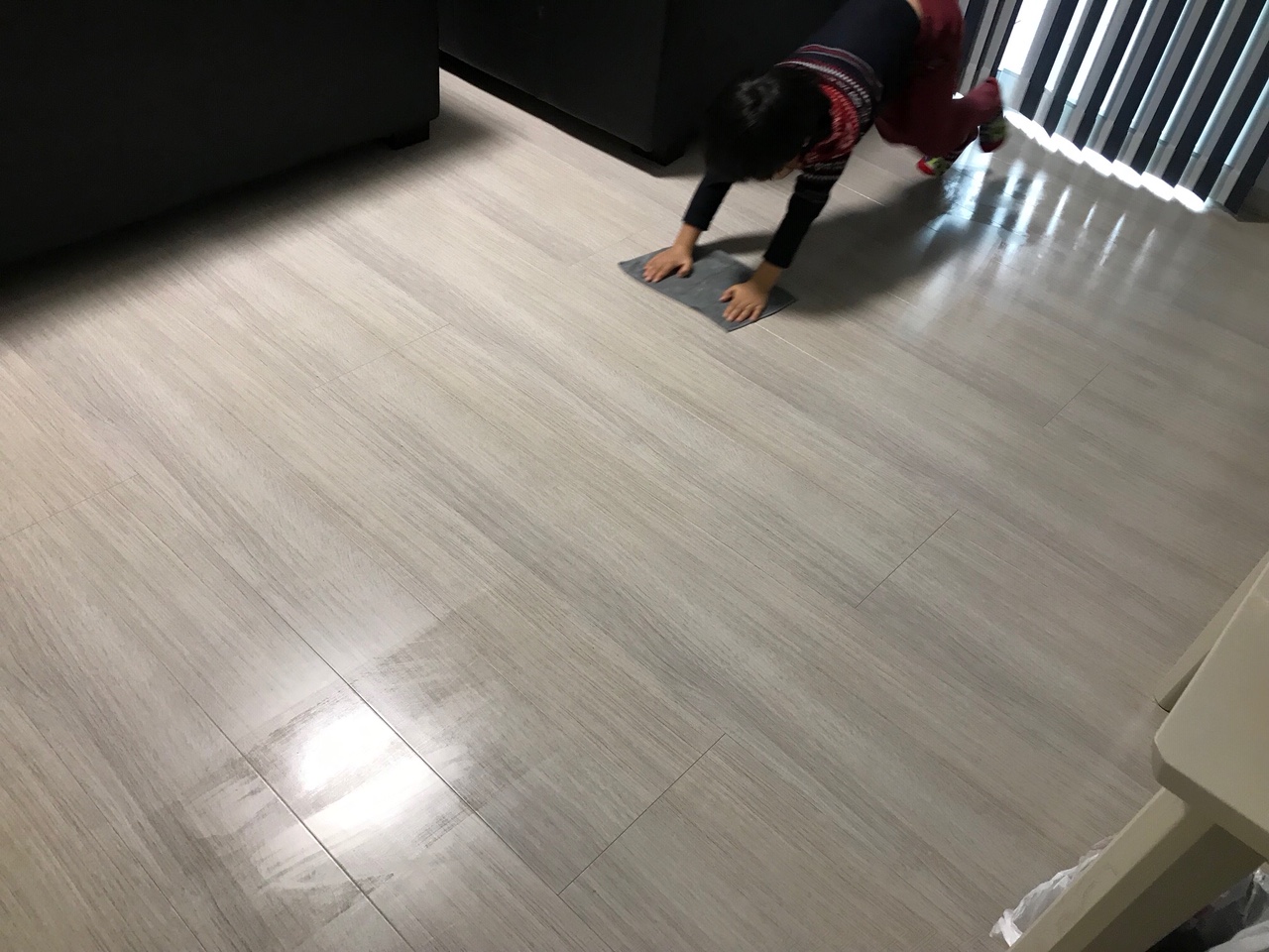 床掃除で一石二鳥（＾＾）