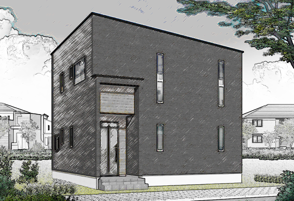 【完成見学会】吹抜のあるシンプルせせらぎハウス