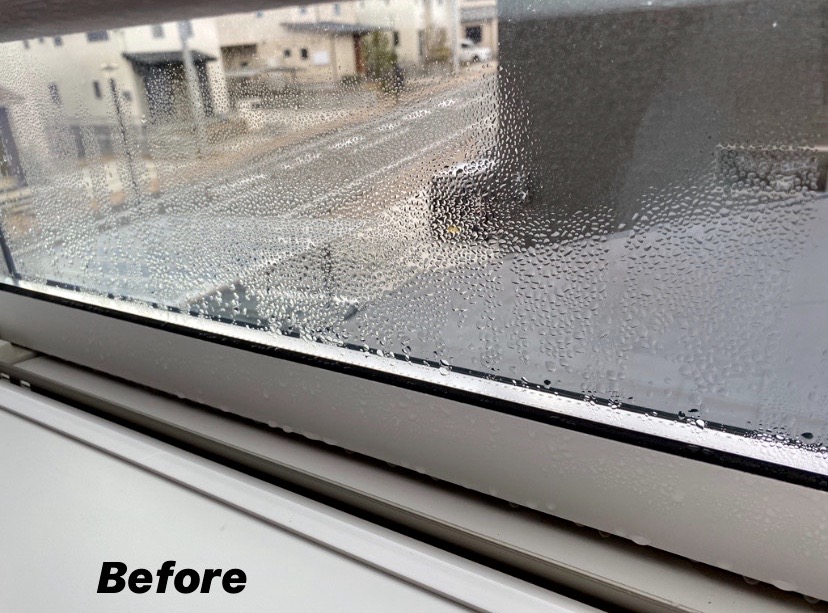 結露対策した結果