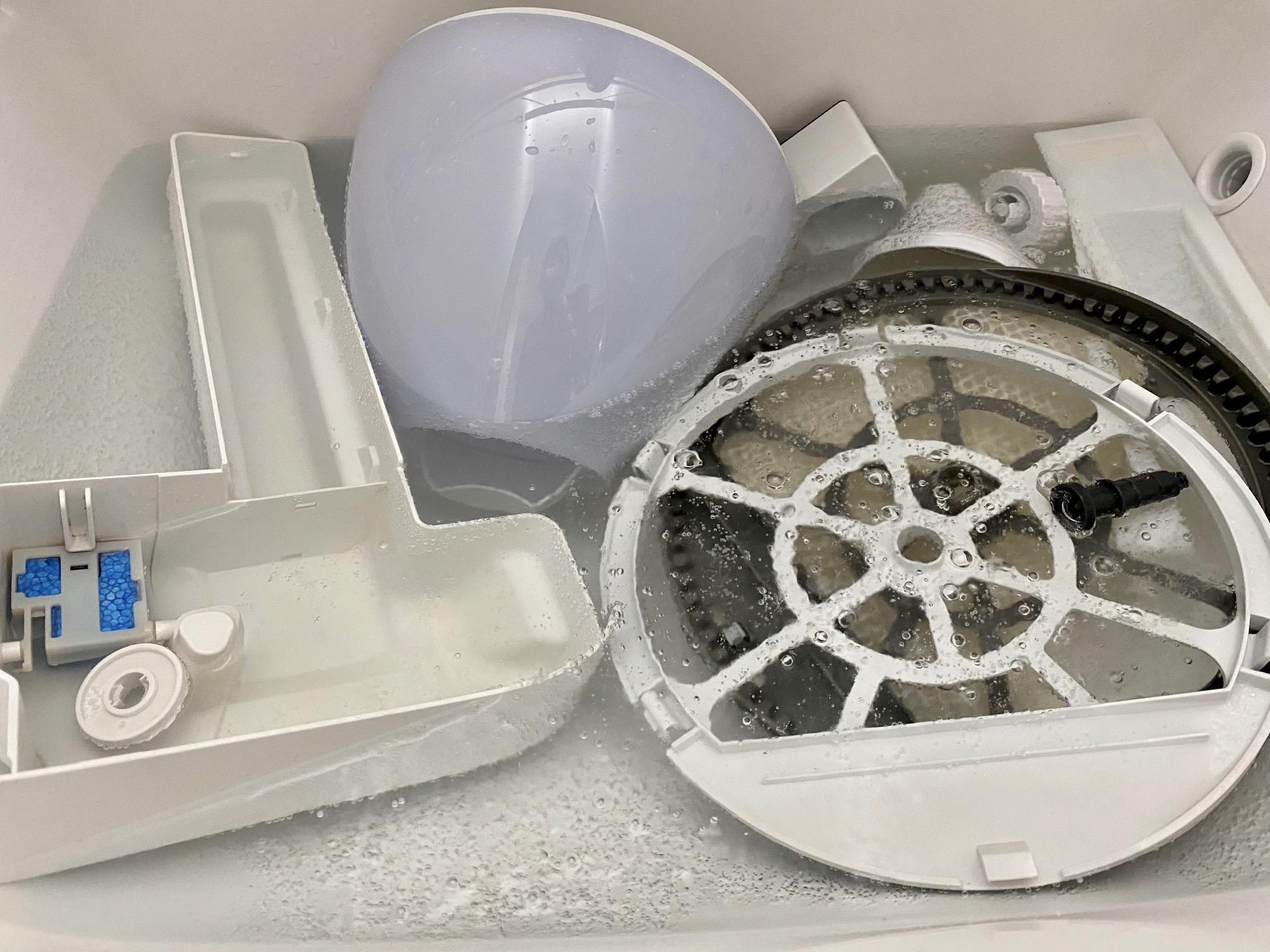 加湿器のお手入れ