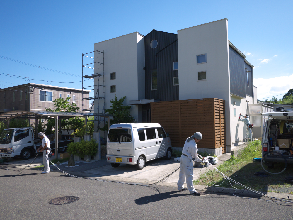 たくさん発電してね