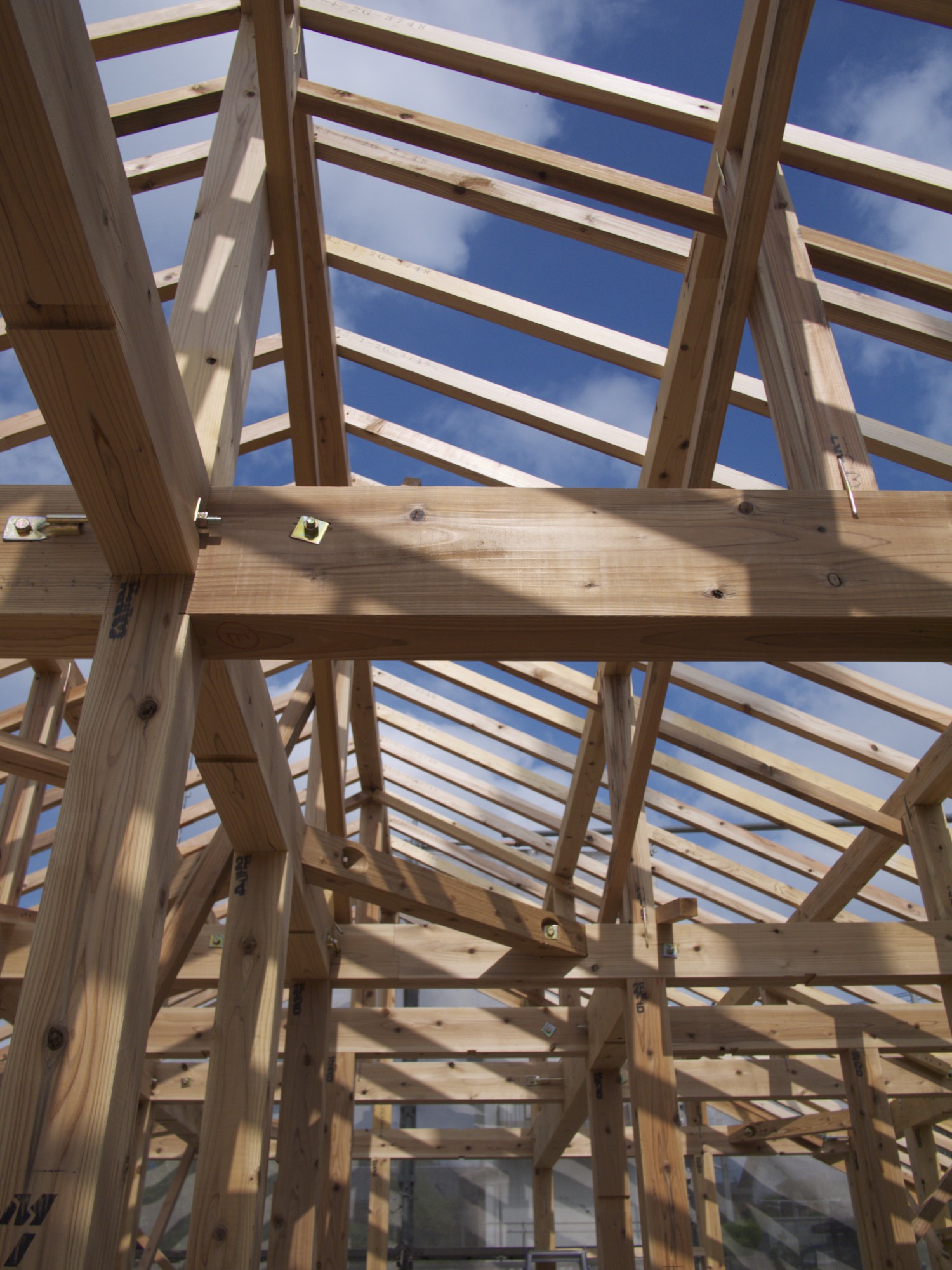 感動の棟上げ。