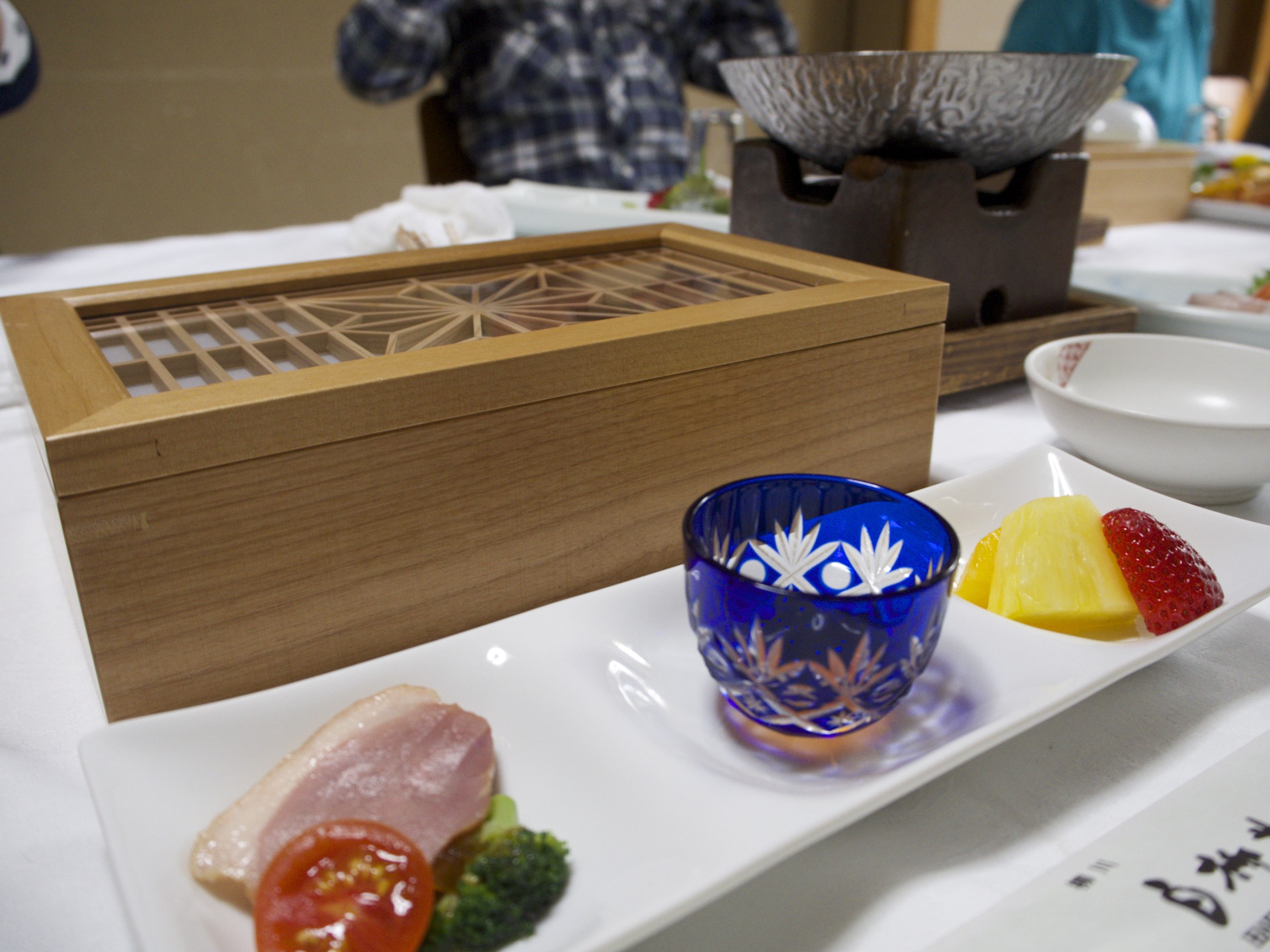 伝統技法の優雅さ。