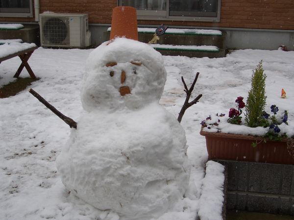 雪だるま。。。