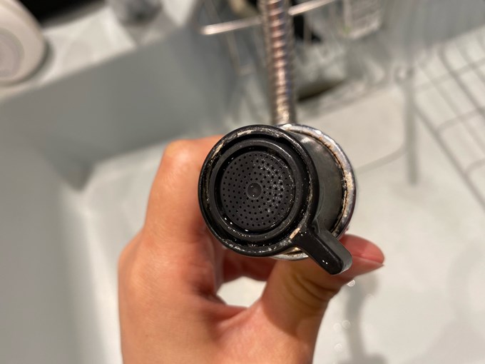 キッチン水栓のお手入れ